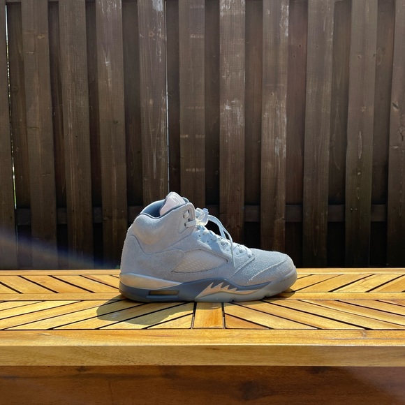 Jordan 5 Bluebird suede shoes size 10 men’s - Picture 5 of 13